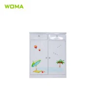 Stål hjem opbevaring fryser